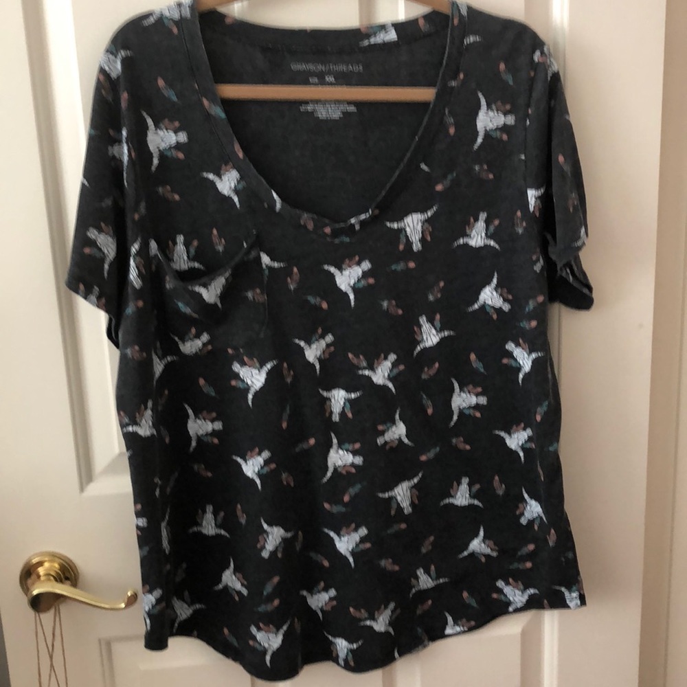 Grayson Threads - Longhorn Skull T-Shirt (NWOT)